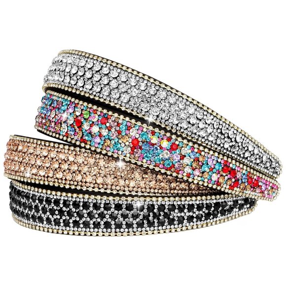 Accessories - 4 Pack Rhinestone Headbands Women Girls Sparkly Hair Accessories Gift